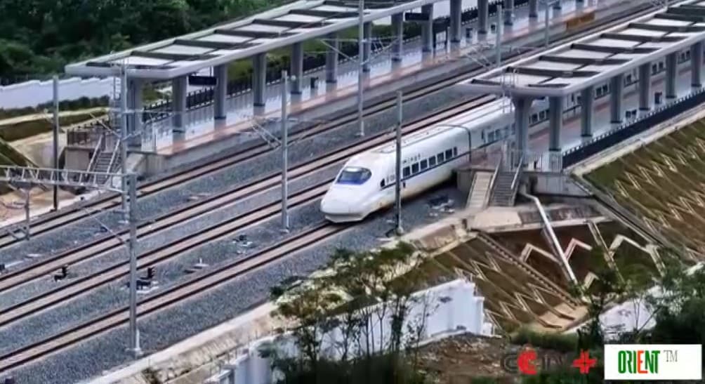 Новая высокоскоростная железнодорожная линия будет полностью введена в эксплуатацию в Гуанси на юге Китая