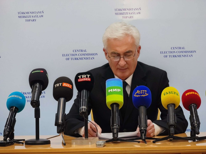  ЦИК Туркменистана огласил итоги выборов в парламент