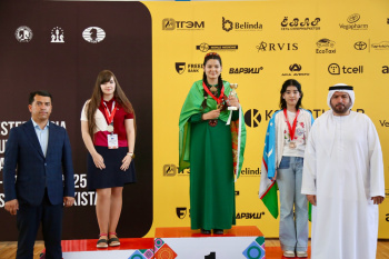 Western Asian Youth Chess Championship 2025: Туркменистан завоевывает медали!