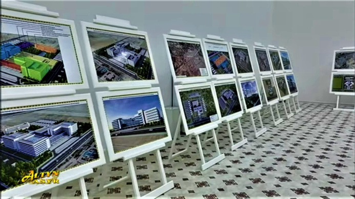  President Serdar Berdimuhamedov Inspected the Designs for New Multidisciplinary Clinics in Turkmenistan