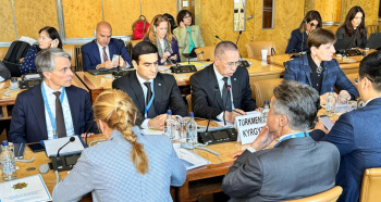 Türkmenistanyň wekiliýeti Ženewada SPECA-nyň ministrler duşuşygyna we UNECE-iň 71-nji mejlisine gatnaşdy