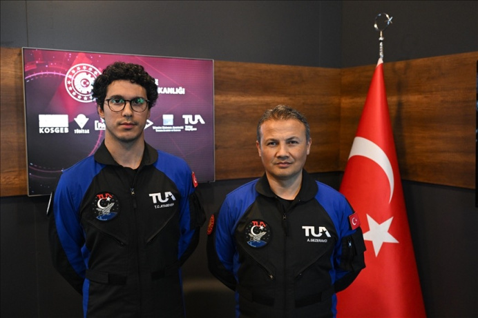  The first cosmonauts of Turkey are ready for the mission