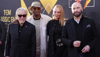 The stars of "Pulp Fiction" reunited in honor of the 30th anniversary of the film