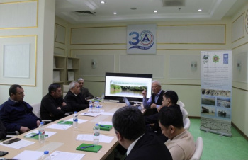 Sustainable management of land resources in the Aral basin was discussed in Dashoguz