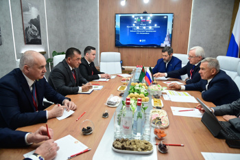 Nokerguly Atagulyev met with Tatarstan Rais Rustam Minnikhanov at SPIEF-2025