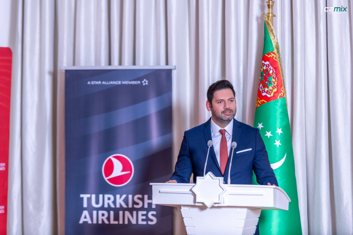  Turkish Airlines укрепляет сотрудничество с Туркменистаном — Синан Дилек озвучил стратегические цели