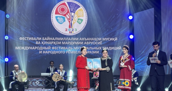 The diplomatic mission of Turkmenistan in Dushanbe took part in the international festival of cultures