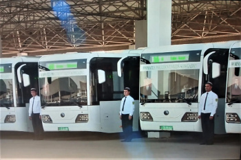 700 new Yutong buses arrive in Ashgabat