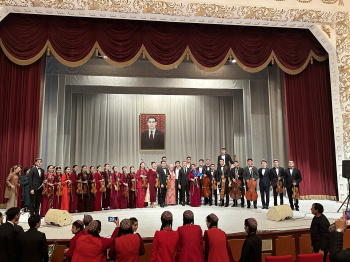 Musicians from Ashgabat performed classical music concerts in Turkmenabat and Mary