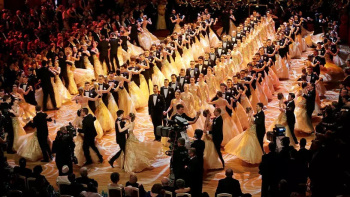 Young people from many countries united to dance at the Dubai Opera Ball