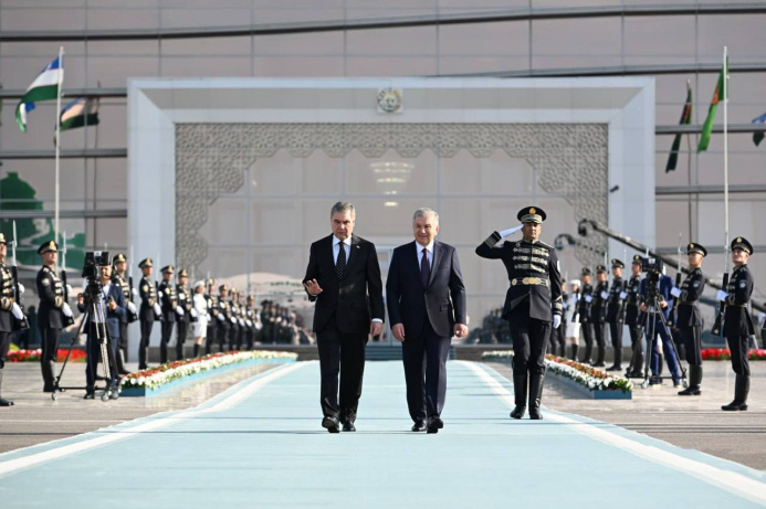  The Chairman of the Khalk Maslakhaty of Turkmenistan and the President of Uzbekistan Held a Telephone Conversation