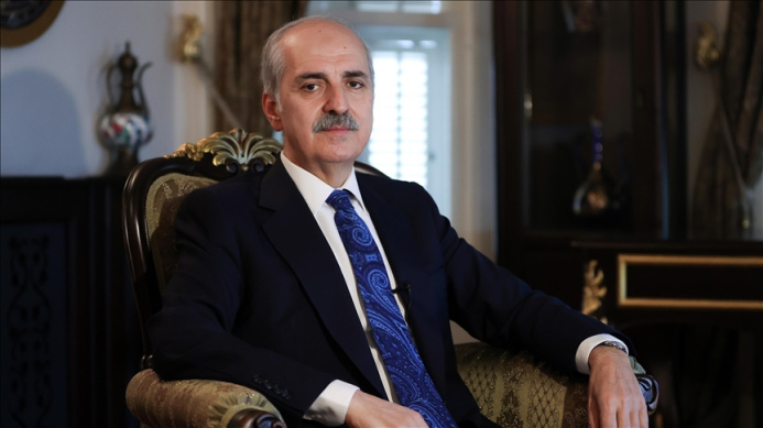  Numan Kurtulmus elected Chairman of the Turkish Parliament