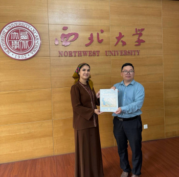 Lecturers and students from Turkmenistan undergo training in China