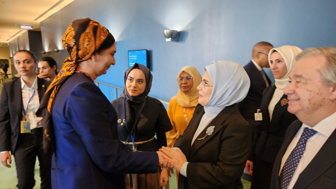  A high-level Meeting of the UN General Assembly was held under the chairmanship of Turkmenistan