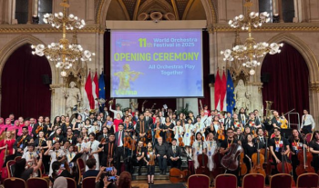 Türkmenistanyň ýaşlar orkestri: Wenada ajaýyp çykyşlar we festiwaly açmak hormaty