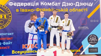 Студент из Туркменистана победил на Кубке Украины по комбат джиу-джитсу