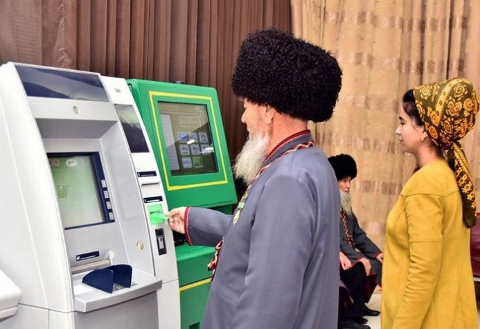  Türkmenistanyň iň köp bankomat sany bolan welaýatlary belli boldy