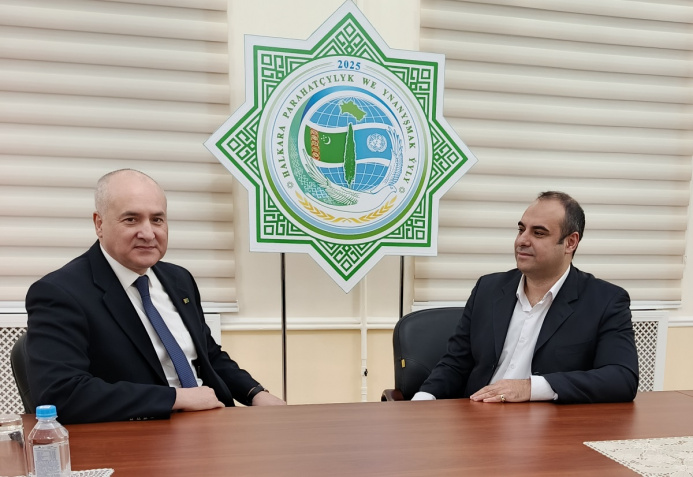  The Ambassador of Turkmenistan to the Russian Federation held a working meeting with the organizing committee of the festival "Sounds of Dutar"
