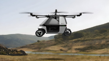 Китайская компания Kuickwheel запускает летающий мотоцикл Skyrider X6