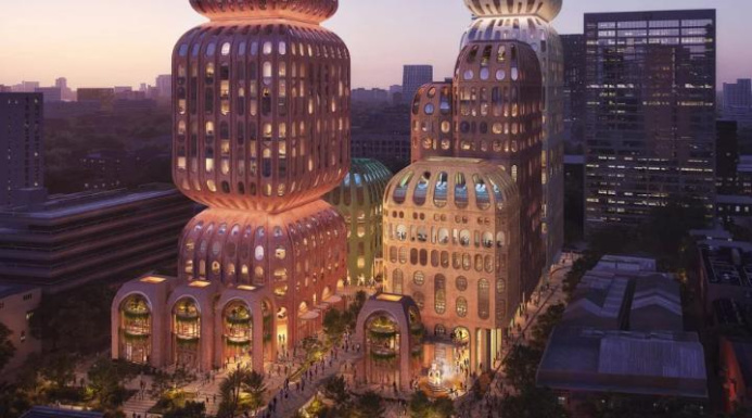  В Бангкоке возведут уникальный отельный комплекс Hatai от Heatherwick Studio
