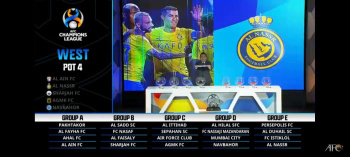 Ahal's opponents in the AFC Champions League were determined