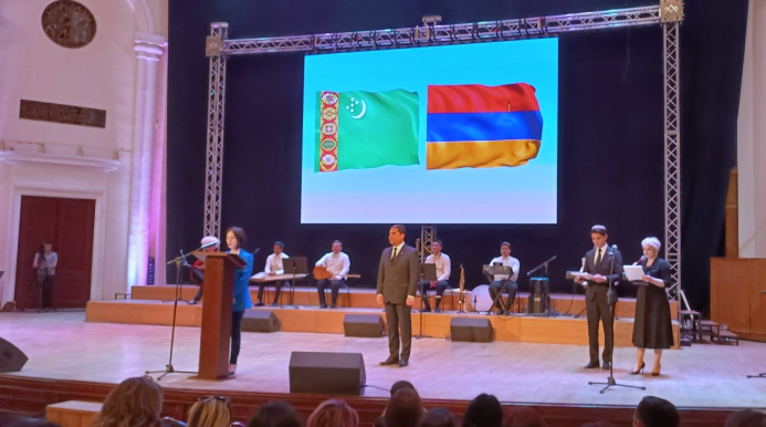  Oktýabr aýynda Ermenistanyň Türkmenistandaky Medeniýet günleri geçiriler