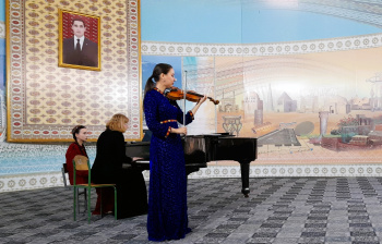 The Turkmen National Conservatory hosts a series of concerts dedicated to Magtymguly