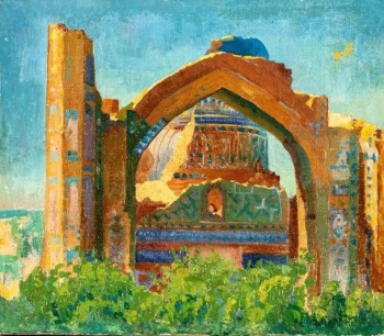 Oriental colors: an exhibition of the Turkestan avant-garde