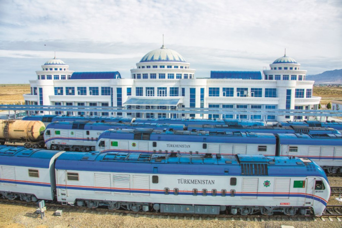  The number of railway passenger tours has increased in Turkmenistan