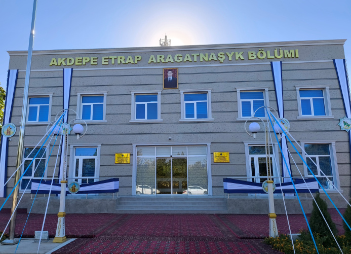  В Дашогузской области открылись новые современные офисные здания агентства связи