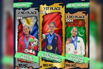 Turkmen weightlifters win six medals at Asian Championships in Astana