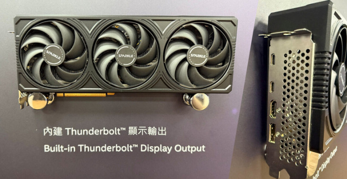  Sparkle Project Thundermage: The first desktop graphics card with Thunderbolt 5