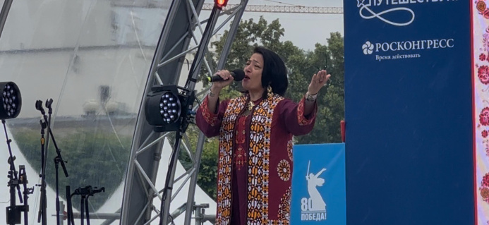  Türkmen medeniýeti Moskwadaky Samowarfest-2025 festiwalyna gatnaşýar