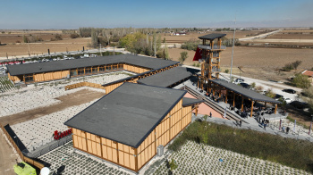 A modern information center has been opened at the Turkish archaeological site of Çatalhöyük