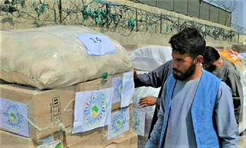 Humanitarian aid for earthquake victims arrives in Kabul from Turkmenistan