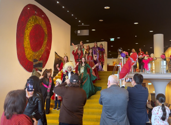 At the exhibition in Eindhoven, the Netherlands, the culmination was the Turkmen show