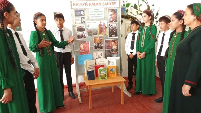  The 96th Anniversary of Poet Kerim Kurbannepesov Was Celebrated in Balkan Province