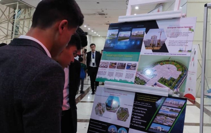  The Embassy of Turkmenistan in Tajikistan organized a presentation of the city of Arkadag