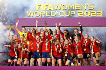 The Spanish national team won the women's World Cup