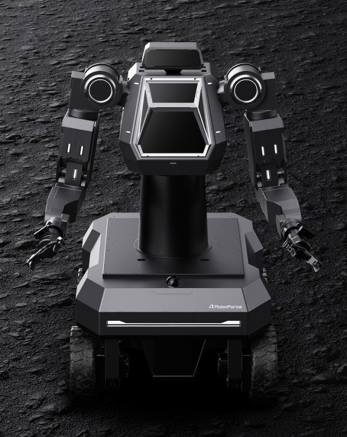  RoboForce Titan: älem we kän işleri üçin köpugurly robot