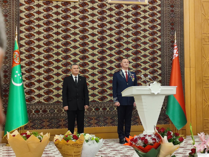  Ashgabat Celebrated Independence Day of Belarus: a Gala Reception in a Friendship Atmosphere