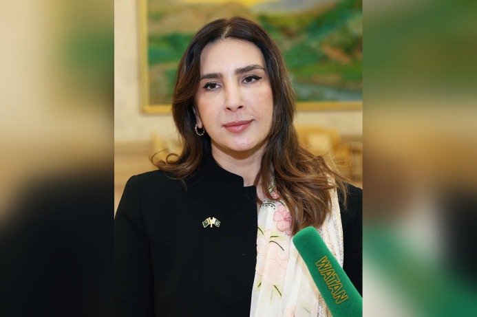  Türkmenistanyň Prezidenti Pakistanyň täze ilçisini kabul etdi