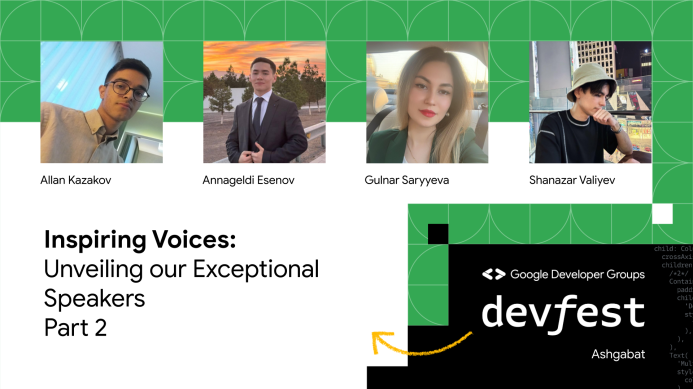  DevFest'23 — knowing the speakers (Part 2)