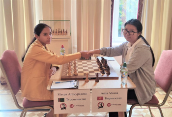 13-year-old Turkmen chess players successfully started at the Botvinnik Cup in Moscow