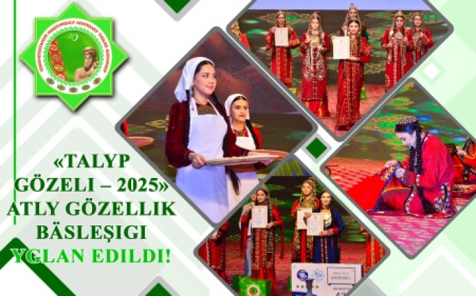 Beauty and talent contest among female students start in Turkmenistan