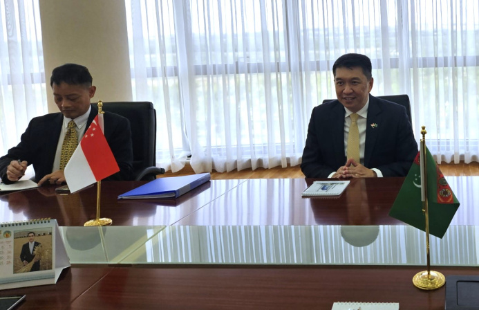  Turkmenistan and Singapore aim to give new impetus to partnership