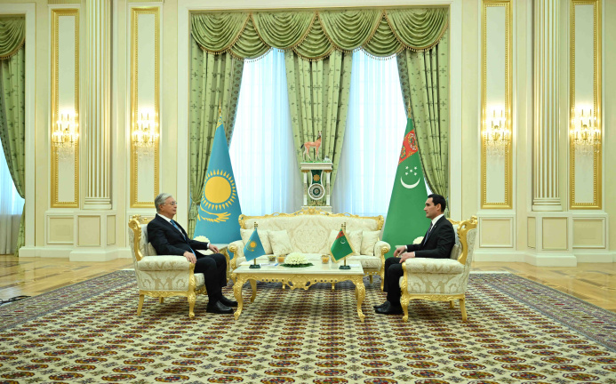  Negotiations between the Presidents of Turkmenistan and Kazakhstan took place in Ashgabat