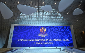 Ganja şäherinde GDA ýurtlarynyň III oýunlaryny geçirmäge taýýarlanýarlar