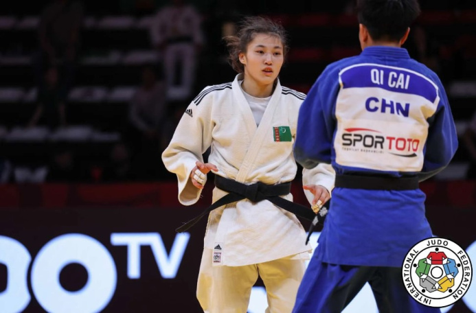 Maýsa Perdäýewa Pariždäki  Olimpiýa oýunlarynyň 1/8 finalyna çykýar