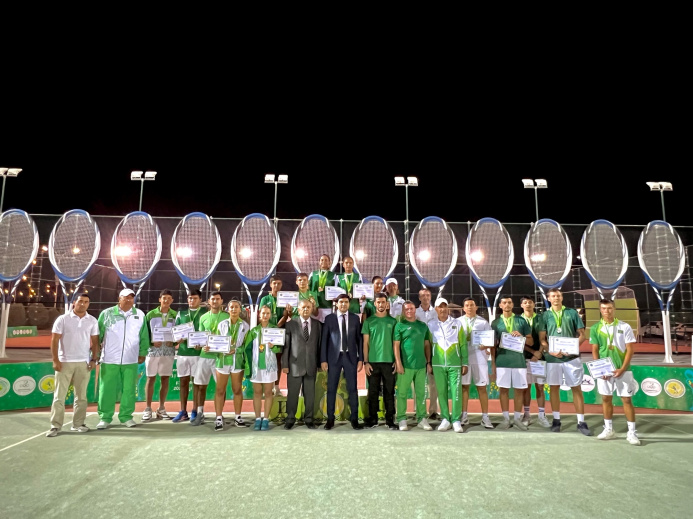  The results of the Turkmenistan Tennis Championship were summed up in Ashgabat